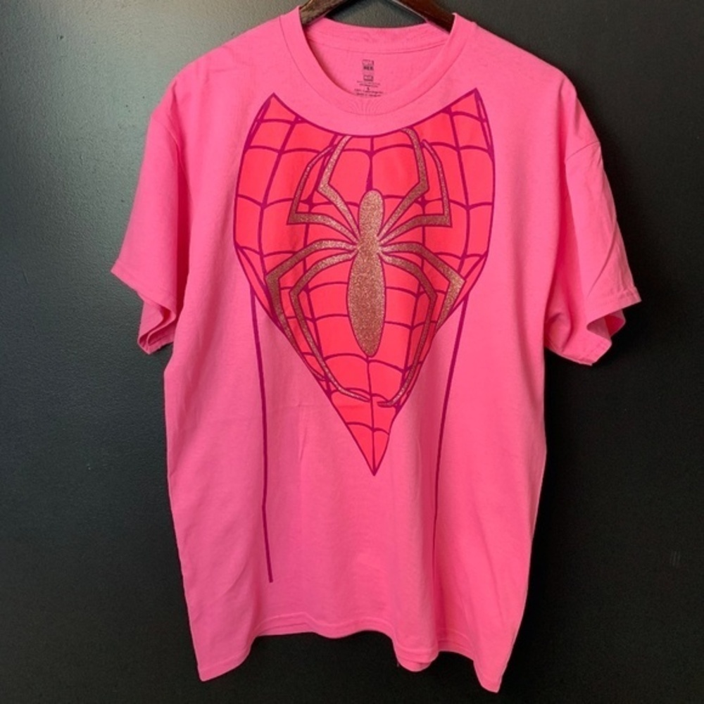 Marvel HERoes T-Shirt Womens Size L.
